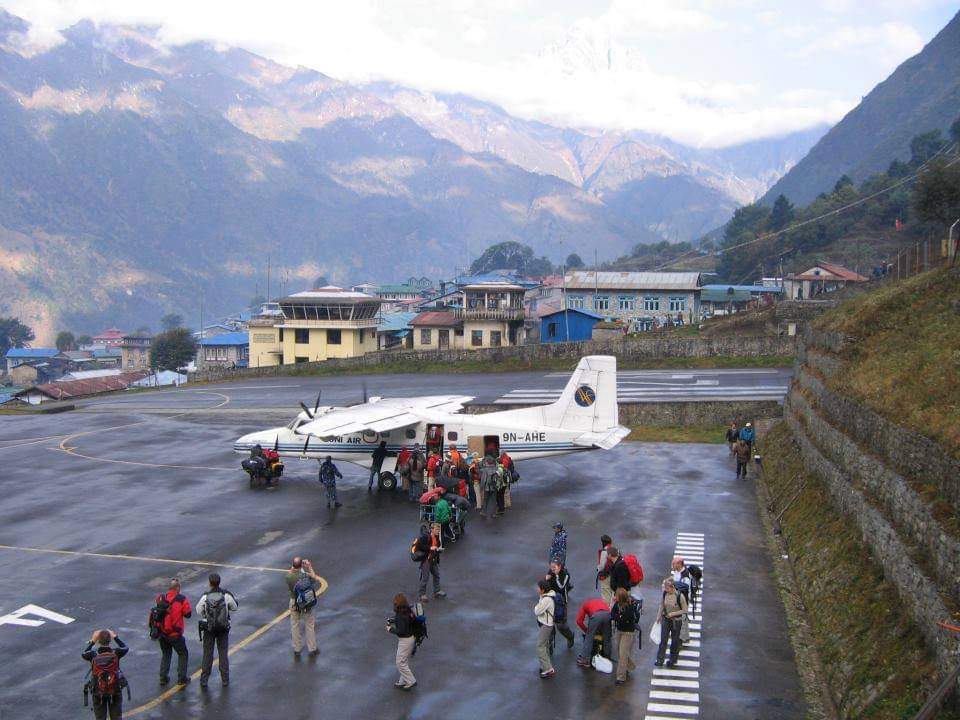 flight to Lukla airport